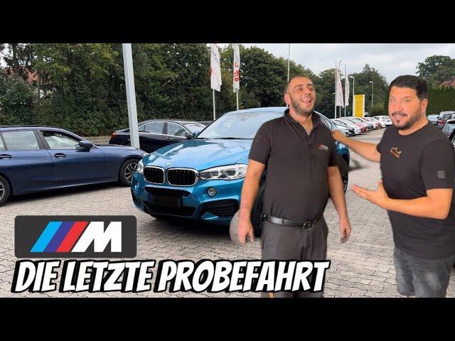 Projekt Nr.2 ist auch fertig. Nach Motorschaden, die letzte Probefahrt. BMW X6 N57 Motor