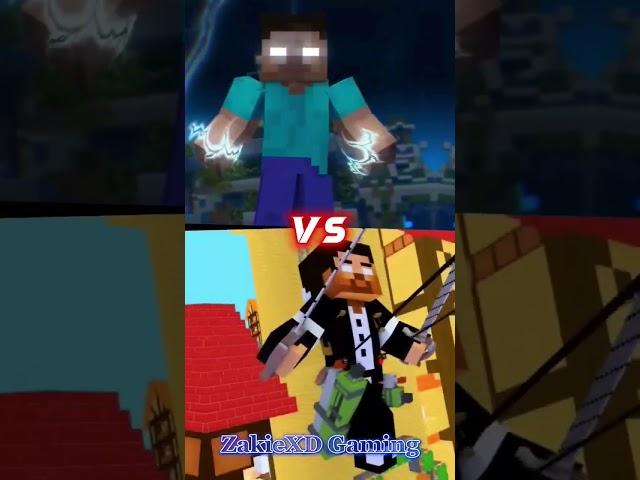 Herobrine vs Herobrine Brother (This Short Edit Made by @ZakieXD Gaming) #minecraft #shorts