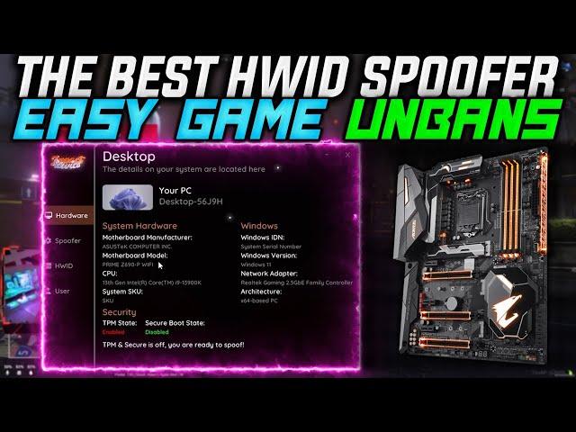 Best HWID Spoofer Tutorial - How to Spoof Your Hardware ID (2024)