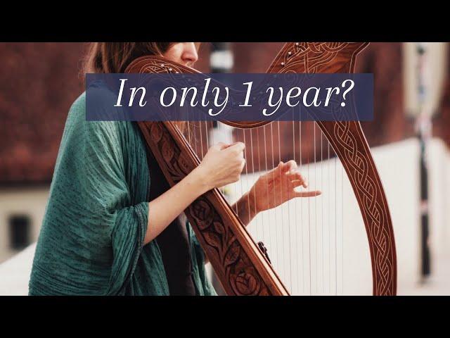 How long does it take to learn the harp?