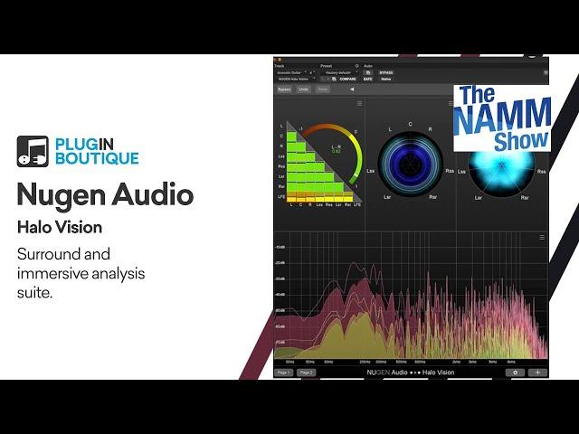 Sneak Peak! Halo Vision by NUGEN Audio at NAMM 2022!