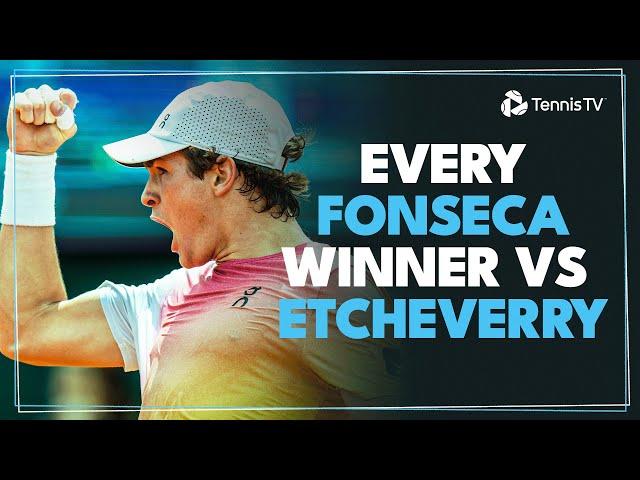 All 28 Joao Fonseca Winners vs Etcheverry  | Buenos Aires 2025
