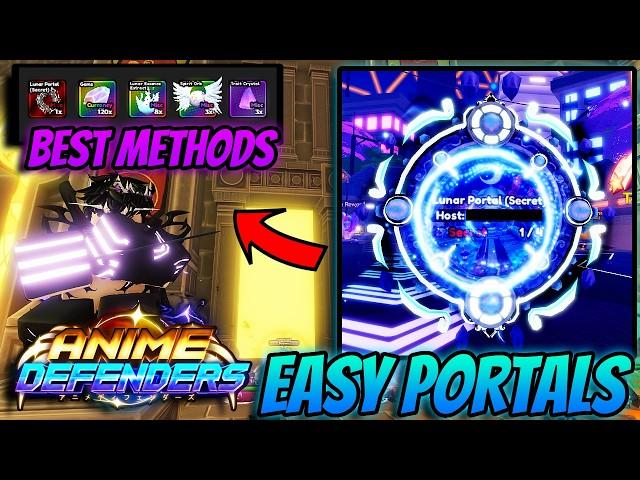 *FAST* SECRET Portals Method IN Anime Defenders Update 4 Part 2!!