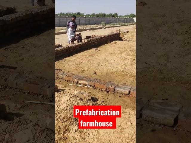 prefabrication cottage good for farmhouses #spacrfactor #construction #architecture #fabrication
