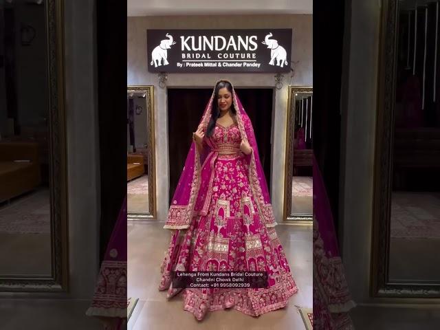 Doli Barat Designer Lehenga CholiShopping in Chandni Chowk#shorts #bridal #wedding #shadi