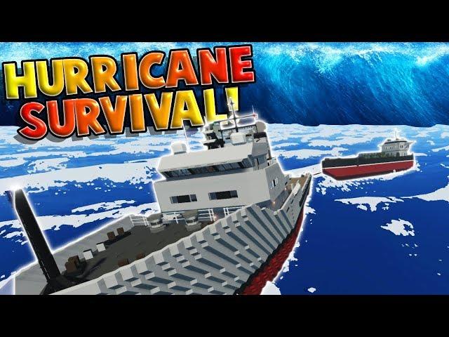 OCEAN RESCUE DURING A HURRICANE?! - Stormworks: Build and Rescue Gameplay Roleplay