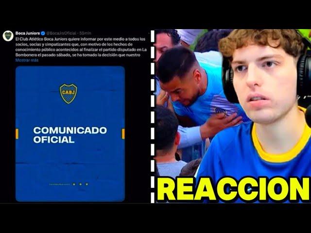 DAVOO XENEIZE REACCIONA AL COMUNICADO OFICIAL DE BOCA JUNIORS