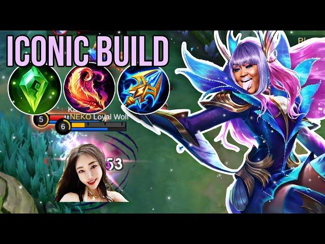 ODESSA MOST ICONIC BUILD  SNATCHING EVERY WIGS  | FLOPTOK ODETTE #floptok #odette #mlbb