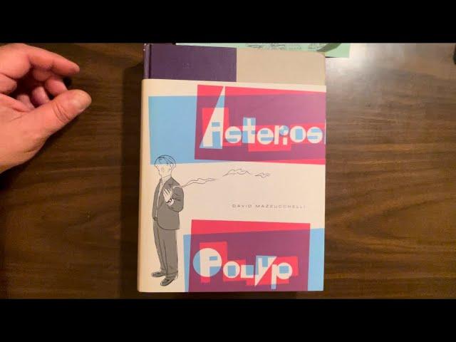 Asterios Polyp: David Mazzucchelli’s first graphic novel! A nuanced character study with stylish art