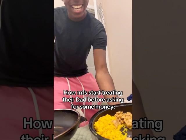 How People Start Treating Their Dad Before Asking For Some Money #comedy #comedyshorts #funny #trend