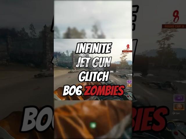 *INFINITE* Jet Gun ammo *GLITCH* in BO6 Zombies after patches ‼️️ #bo6 #shorts #codzombies #glitch