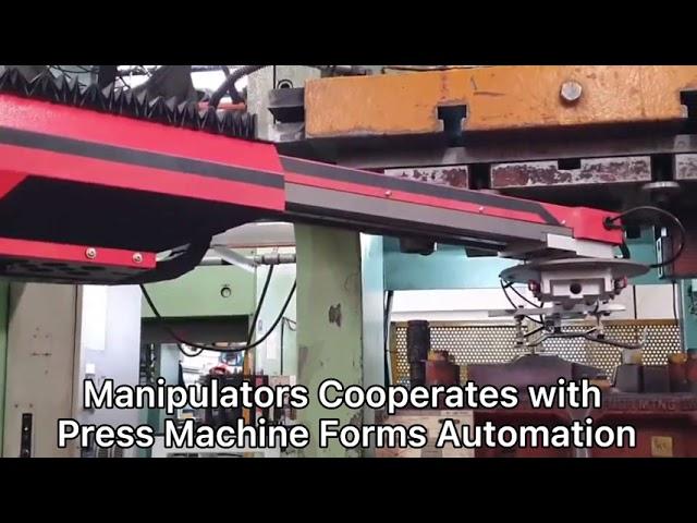 Manipulators Works with Presses Form Automation Robotic Arm Transfer Automation for Press Machines