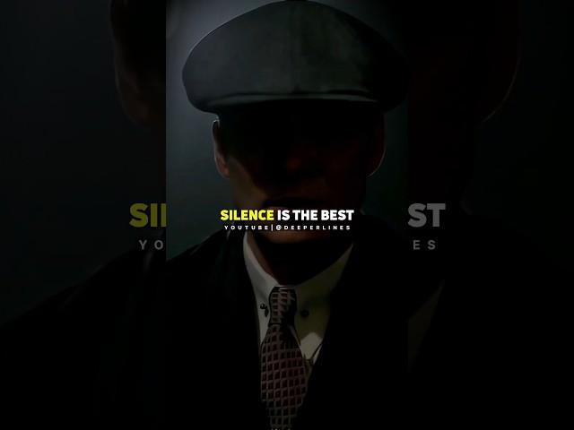 Silence Is The Best Response  | Motivational status #shorts #motivation #silence #quotes