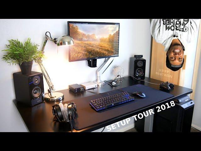 Jerry Neutron's SETUP TOUR *NEW DESK* 