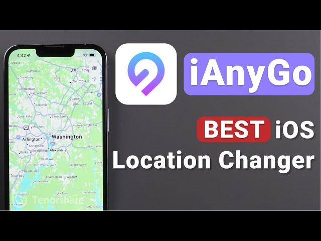 The Best Location Changer on iPhone 2021 - Tenorshare iAnyGo