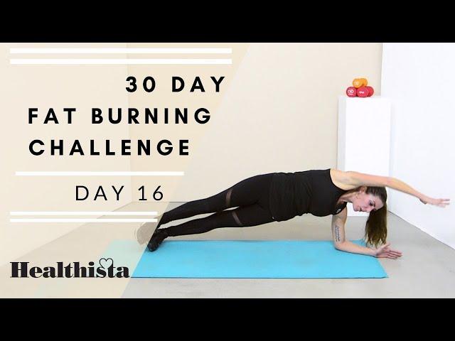 30 Day Fat Burning Home Workout challenge | Day 16