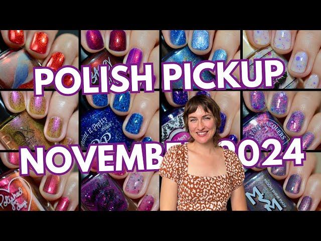 November 2024 Polish Pickup PPU Nostalgic Toys Nail Polish Swatches