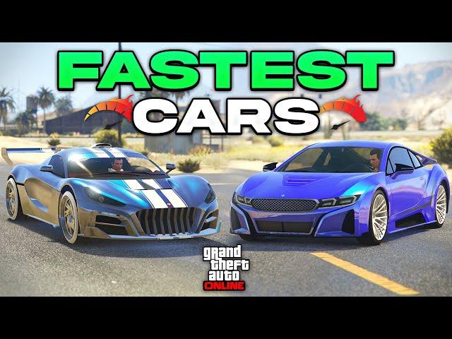 Top 10 FASTEST CARS in GTA 5 Online! (Updated)