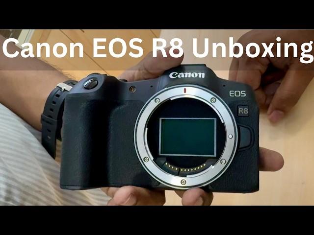 Canon EOS R8 Lightweight Full-Frame Camera with Pro-Grade Performance