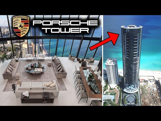 Inside the Porsche Design Tower in Miami