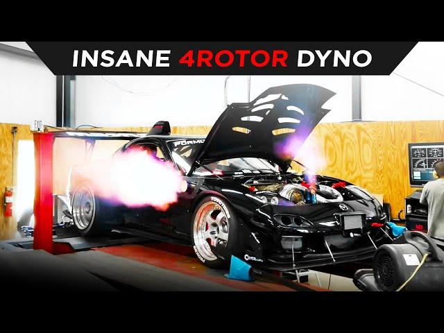 THE BEST SOUNDING ENGINE EVER! | 4ROTOR DYNO RUN FOR 1200HP! | #TOYOTIRES | [4K60]