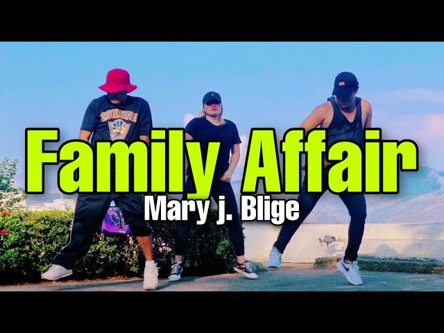 Family Affair by Mary J. Blige | dance fitness | tiktok |  hiphop