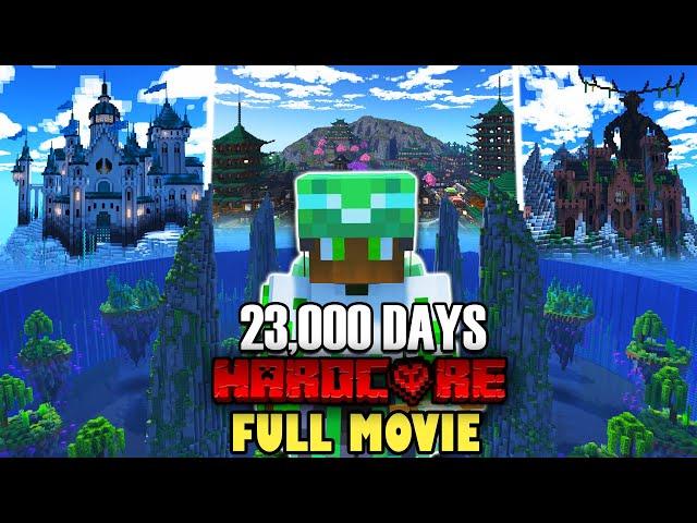 I Survived Hardcore Minecraft for 23,000+ Days  [FULL MINECRAFT MOVIE]