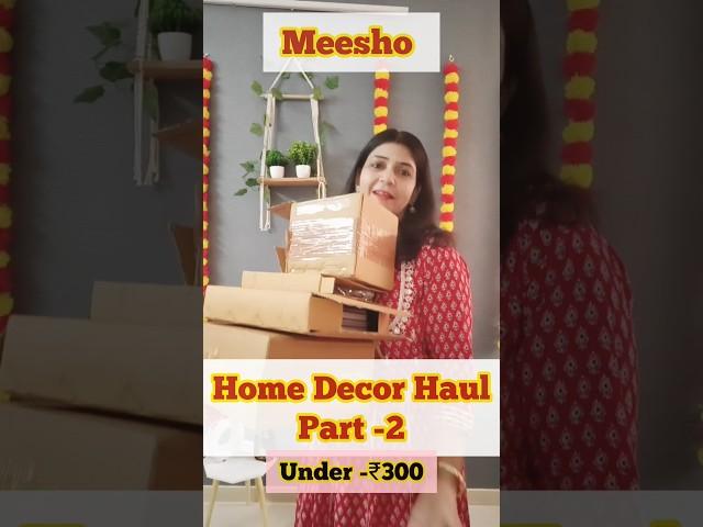 Meesho Home Decor items Part -2 Under ₹300/- | #meesho #decoritems #affordable #shorts #ytshorts