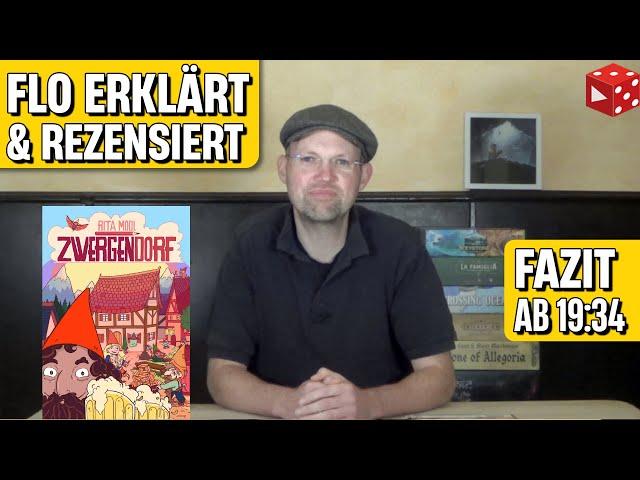 Zwergendorf von Rita Modl - Ein Build & Write Spiel | Erklärt & rezensiert von Flo