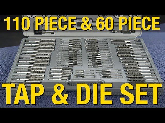 110 & 60 Piece Tap & Die Set - A Must Have for Any Garage! Eastwood