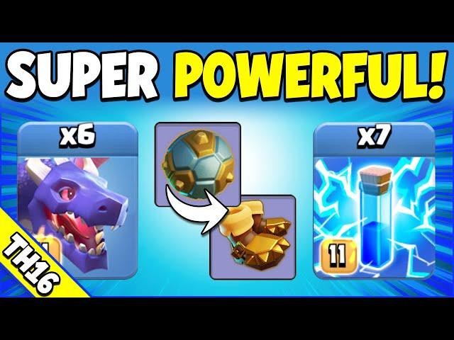 Best TH16 Attack Strategy AFTER UPDATE! (Clash of Clans)