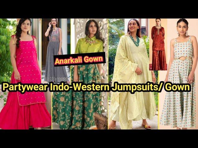 Partywear Designer Dress/Jumpsuit Haul | Myntra Partywear Kurta sets/Anarkali Gown haul | Myntra