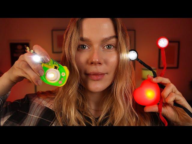 ASMR Sleep in 5 Mins Focus On Me, Follow the Light, Light Triggers + Soft Sounds
