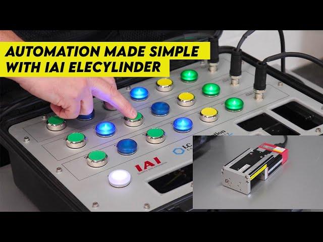 Automation Made Simple with IAI EleCylinder