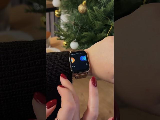 Жіночий смарт годинник Smart Sensation Gold сенсорний