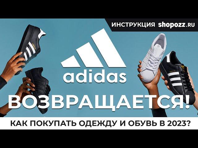 Как доставить оригинальные товары Adidas в Россию? Доставка из Германии и США | SHOPOZZ.RU