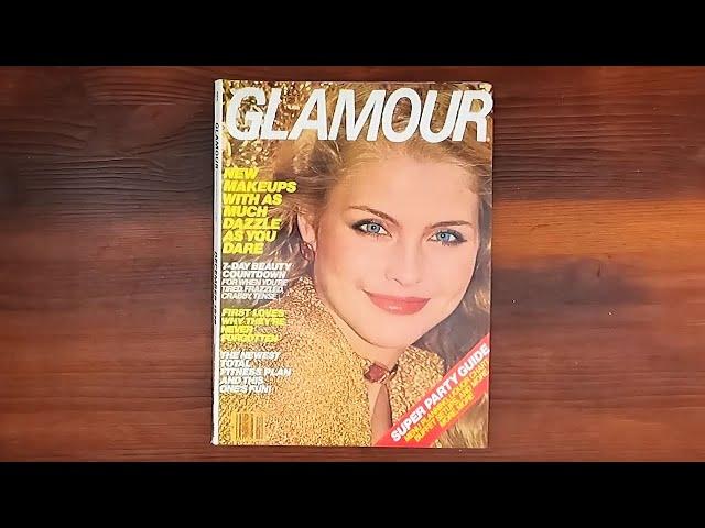 1978 December ASMR Magazine Flip Through: Glamour w Kim Alexis