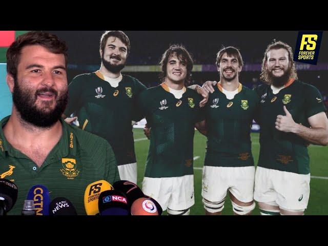 "IT'S GOOD TO BE BACK!" - Lood De Jager | Springboks Press Conference