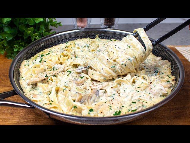 I've never eaten such delicious pasta! It's just fast and incredibly delicious!