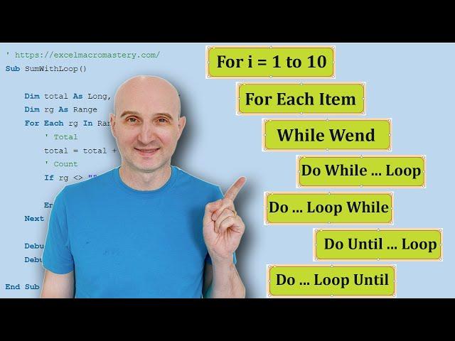 How to Master VBA loops FAST (with real coding examples)