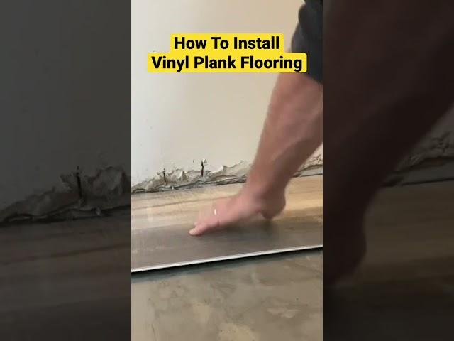 How To Install Vinyl Plank Flooring