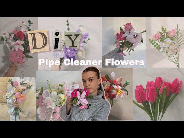 Pipe Cleaner Flower Bouquet || Tutorial 