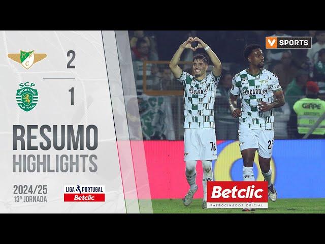 Resumo: Moreirense 2-1 Sporting (Liga 24/25 #13)