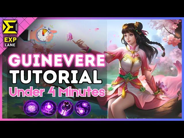 4-Minute Guinevere Tutorial in the EXP Lane || (MLBB S37) 2025
