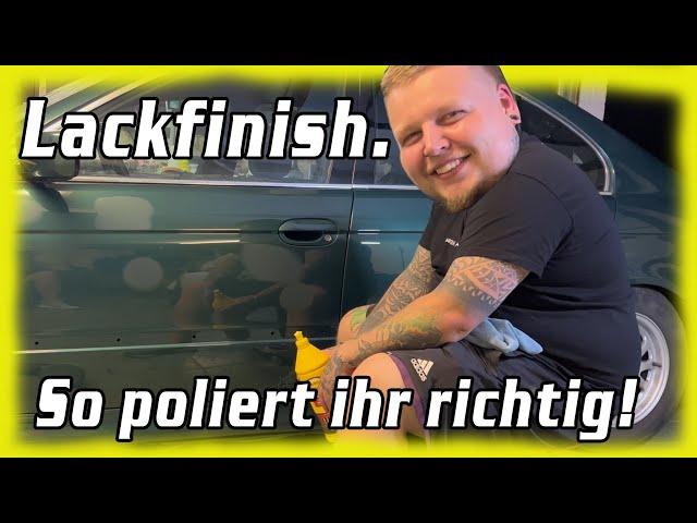 BMW E39 bekommt Lackfinish! So poliert ihr Richtig! | ultraviolence gang