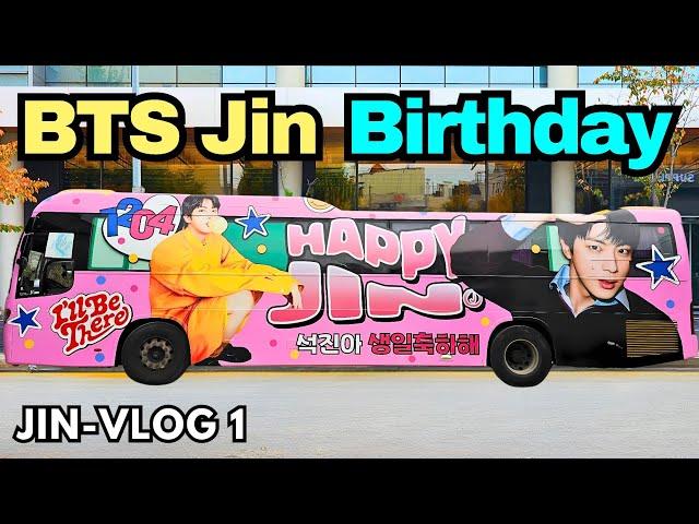 ARMY's Guide to BTS Jin's Birthday around HYBE | Birthday Cafes & Projects