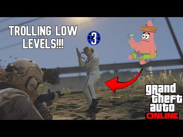 GTA Low Levels Are INSANE!! (Funny Moments And Fails)