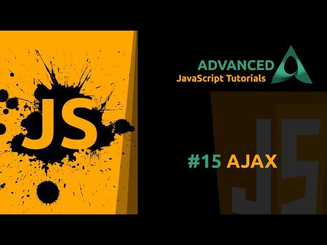 #15 AJAX in JavaScript