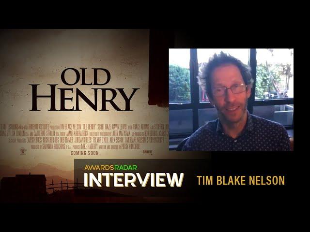 Actor Tim Blake Nelson discusses his film "Old Henry"