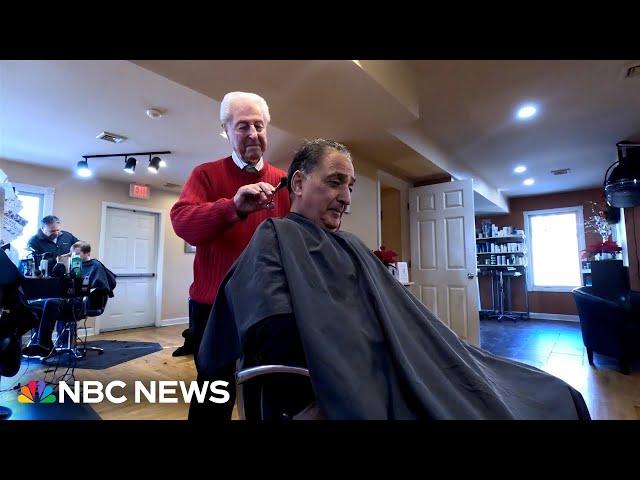 Retirement is out of the question for 98-year-old Rhode Island barber